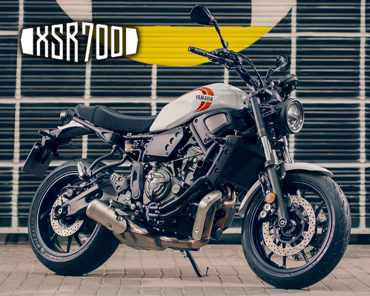 スポーツヘリテージ「XSR700 ABS」の新色を発売～幅広い層に支持される"ホワイト"とヤマハレーシングイメージの"ブルー"～